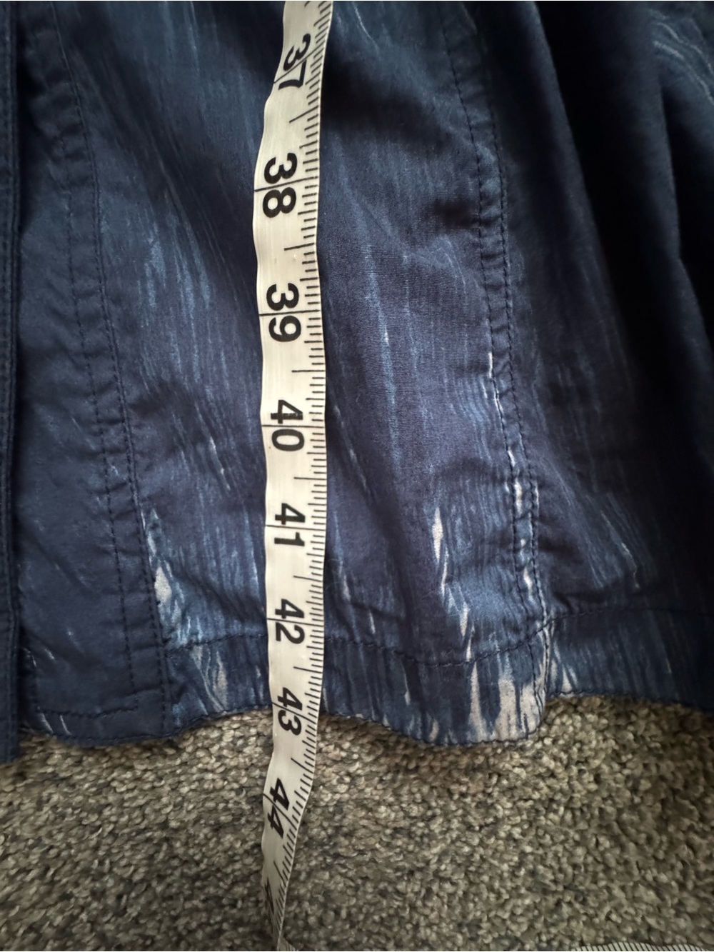 Donna Karan Blue and White Sleeveless Dress - Picture 5 of 7